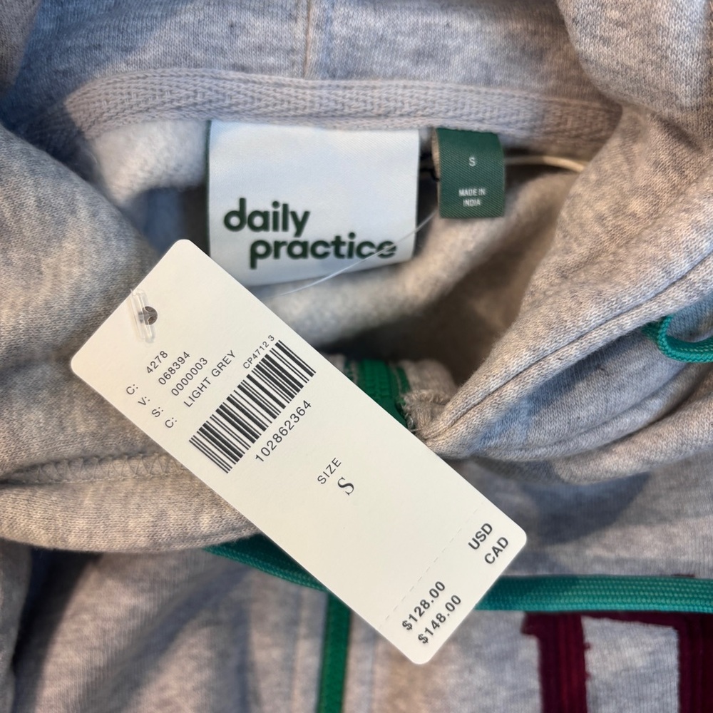 Daily Practice Drawstring Hoodie - Picture 6 of 7